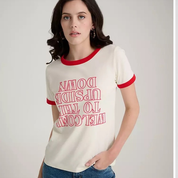 Wrangler Tops - Wrangler Stranger Things Graphic Tee